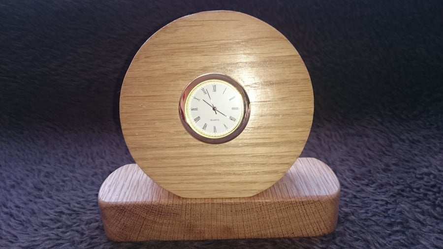 Clock Handmade Wooden ( 130 ) 