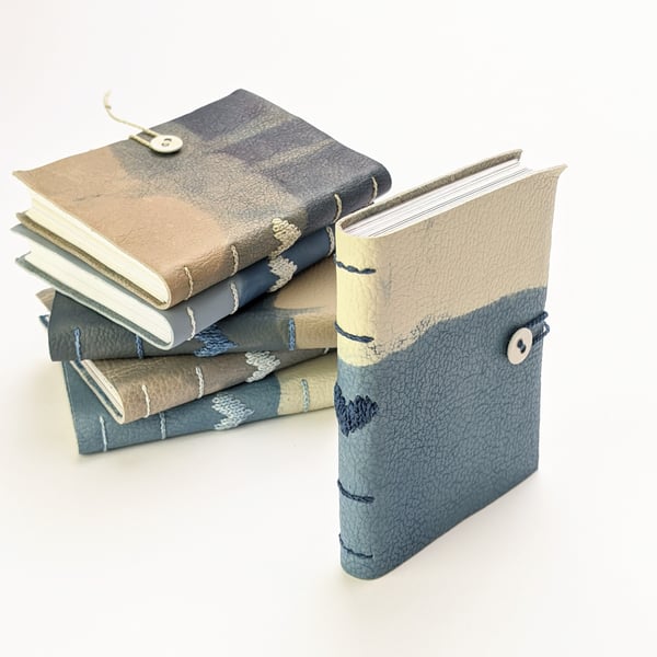 Small Indigo Heart Notebook