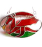 Welsh Dragon Red Rugby Ball Suncatcher Stained Glass 009 - Image 7