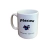 Pisces Star Sign Mug. Zodiac Mugs for a Pisces.  - Image 2