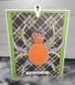 Interactive Halloween Spider Card. Handmade Moving Legs Card.Shake Rattle & Roll - Image 1