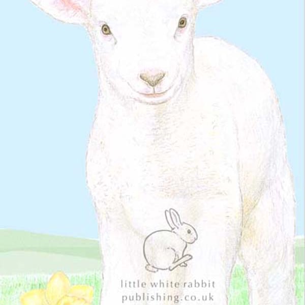 Lamb - Easter Card