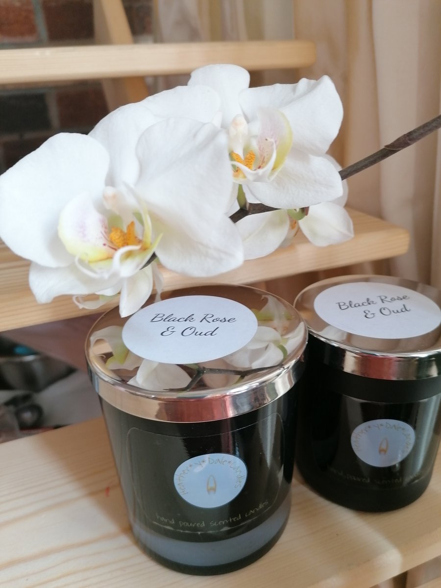 20cl Candle Black Rose and Oud