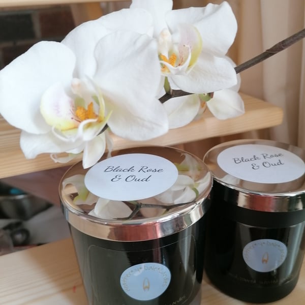 20cl Candle Black Rose and Oud