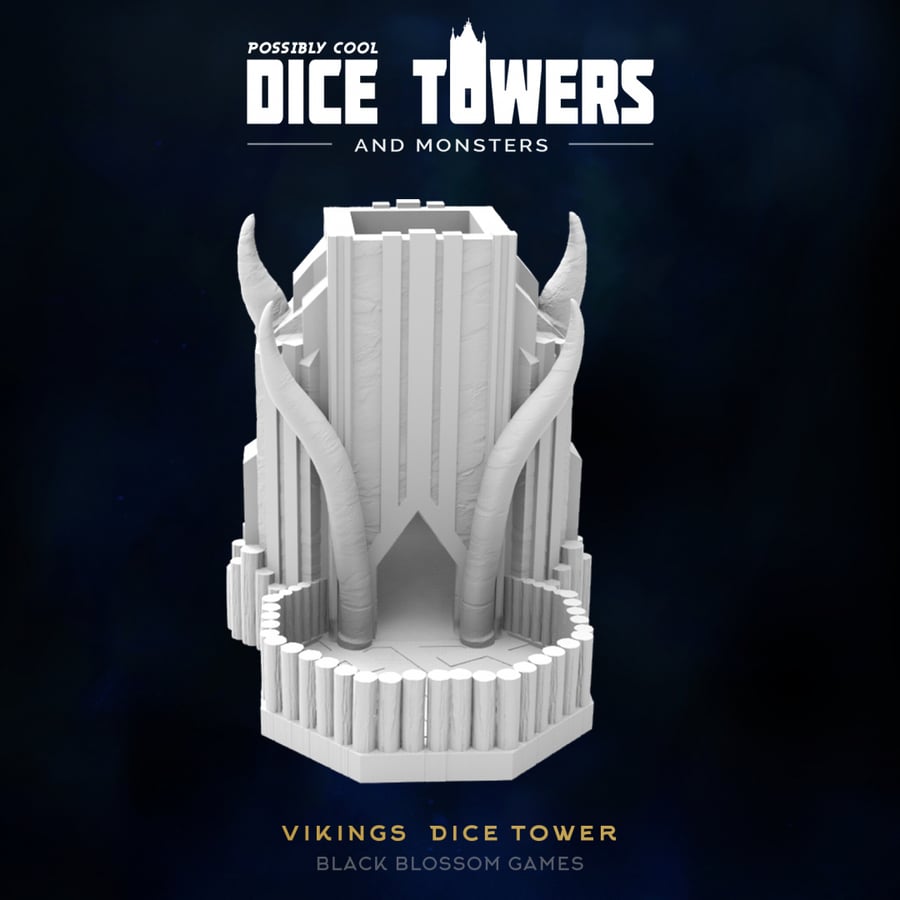 Possibly Cool Dice Towers - Classic Vikings - DnD Pathfinder Tabletop RPG