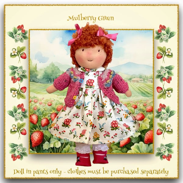 Doll - Milly Mason -  a handcrafted doll