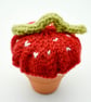 Hand knitted Toadstool and Caterpillar pincushion - Image 2