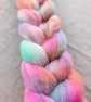 Hand Dyed Bluefaced Leicester Top 99g Spinning Fibre - Halycon - Image 9