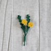 dandilion brooch
