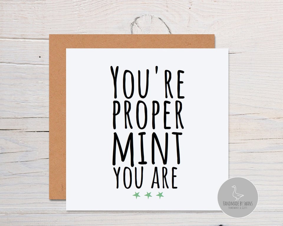 Yorkshire card, Valentine's day card, Thank you card, anniversary card, yorkshir