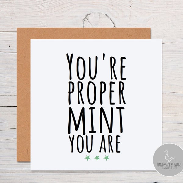 Yorkshire card, Valentine's day card, Thank you card, anniversary card, yorkshir