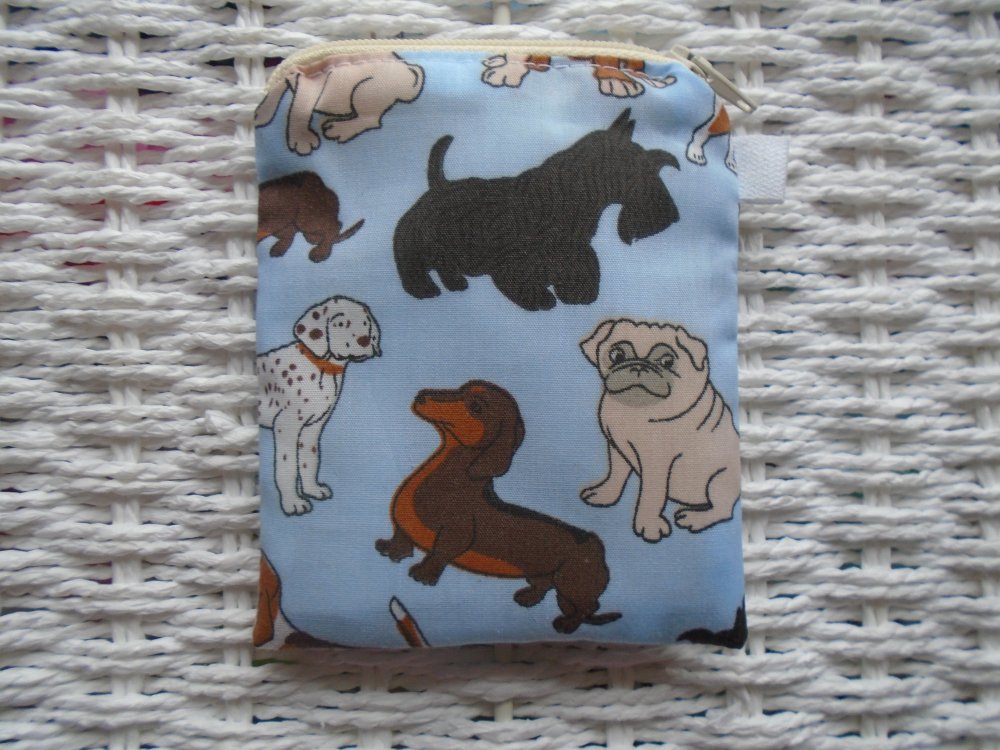 Mixed Dogs Coin Purse or Card Holder 