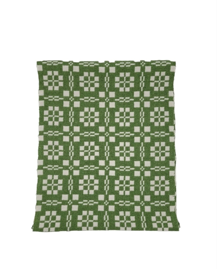 Kings Knot Green Handwoven Single Cowl 