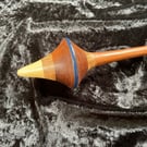 Support spindle set in mixed hardwoods