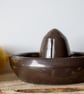 Citrus Squeezer Juicer Ceramic - Chocolate Brown  - Image 2