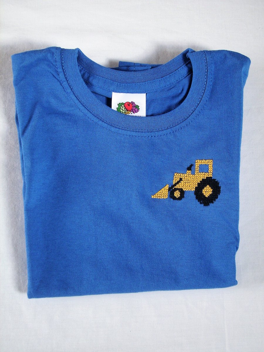 Digger T-shirt Age 2-3