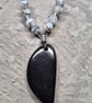 Black Onyx Wing Pendant - Image 1