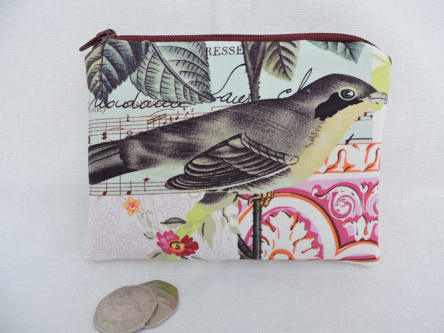 Coin Purse Bird 