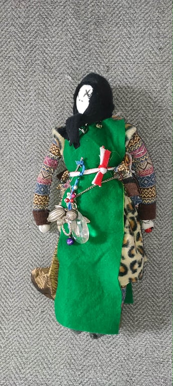 Old traditional spirit poppet doll from my own lineage made the old ways soul 