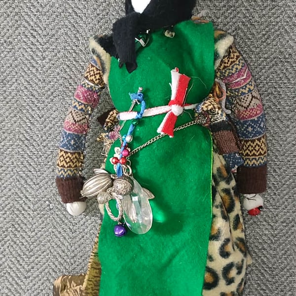 Old traditional spirit poppet doll from my own lineage made the old ways soul 