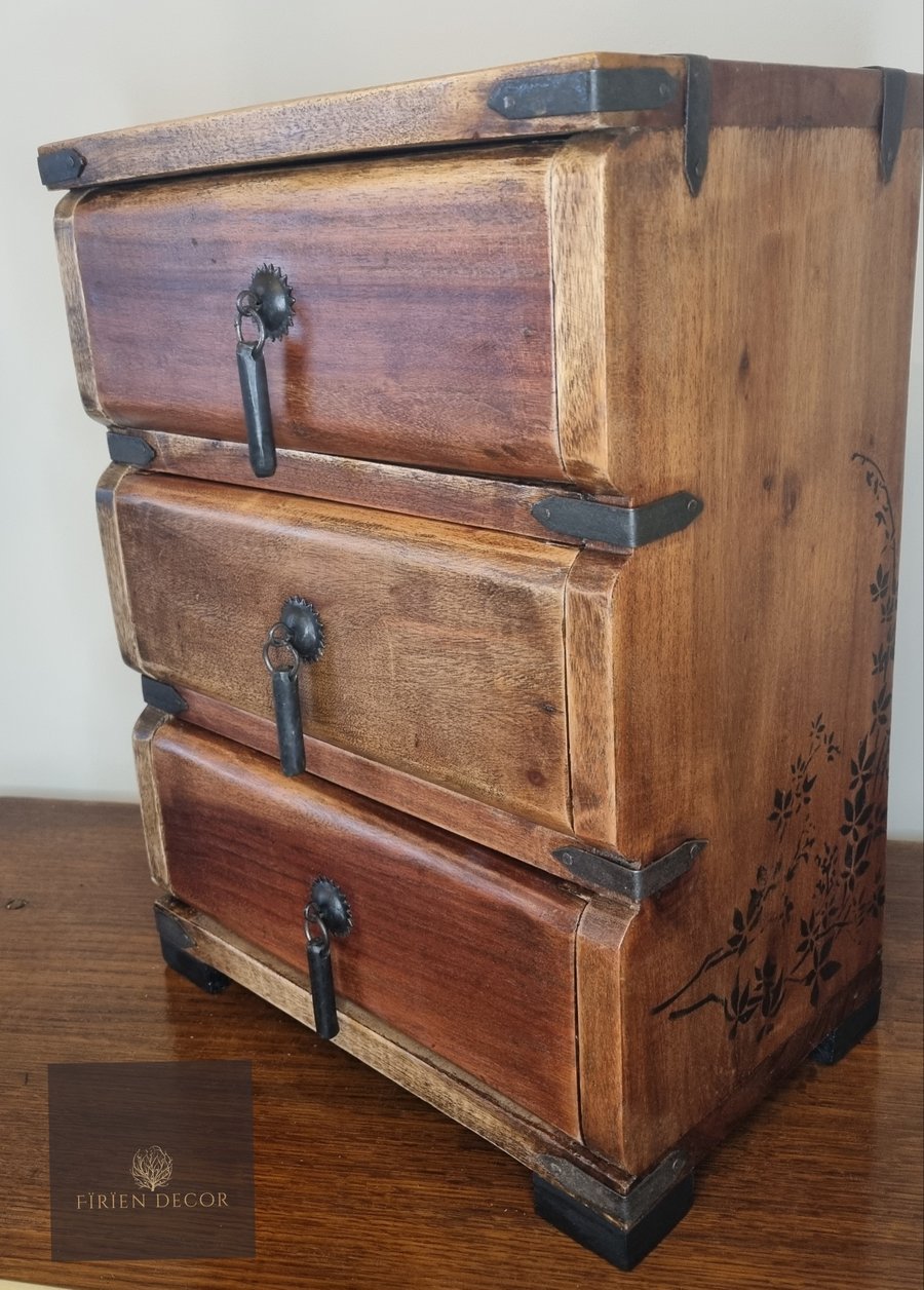 Upcycled Table Top Drawer