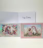 Rainbow Unicorn Birthday Card Set for Kids - Set of 3, 4x6 inch Children's Cards - Image 2