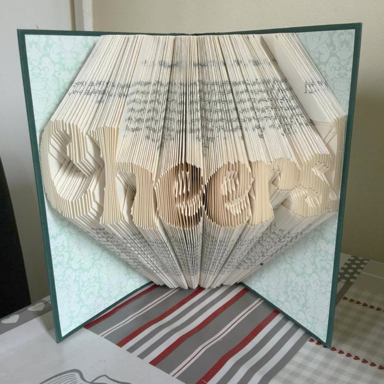 Cheers MMF Book Folding Pattern - EMAILED PDF PATTERN