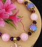 Purple and pink starfish bracelet - Image 4