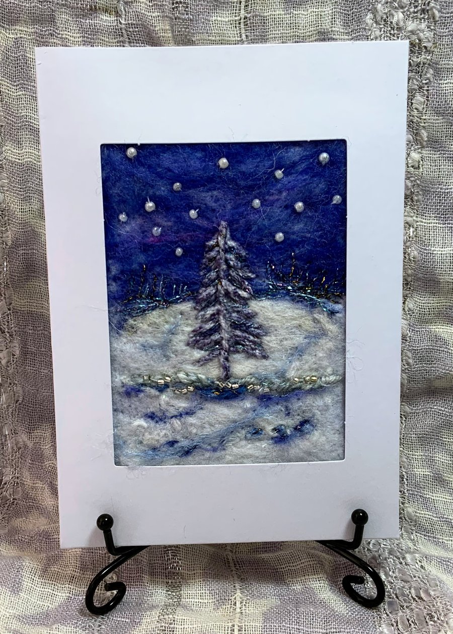 Festive Landscape Christmas Card