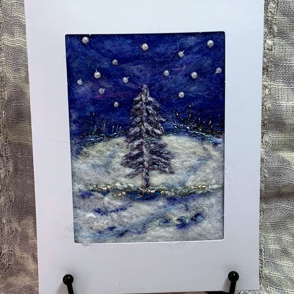 Festive Landscape Christmas Card