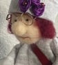 Beatrice - needle felted art doll