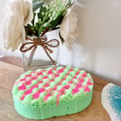Refreshing Watermelon Scented Exfoliating Soap Infused Sponge