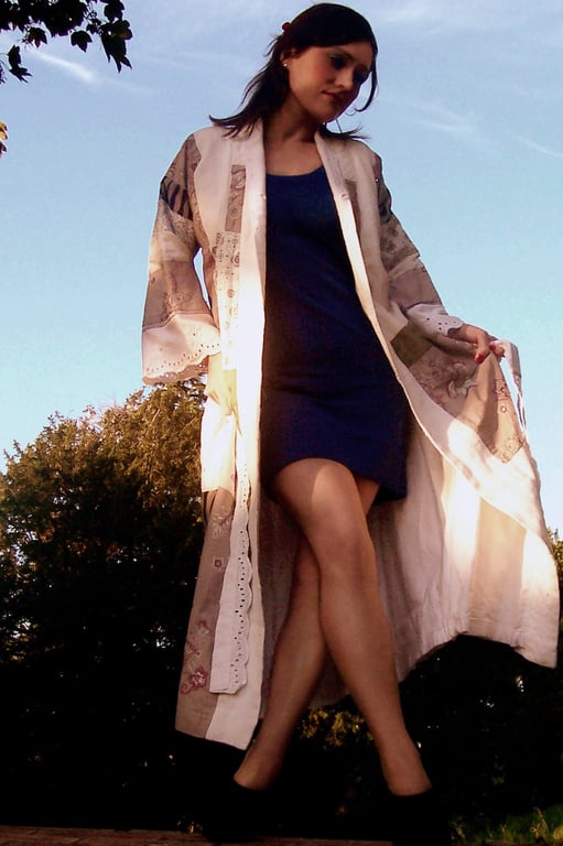 Lilac Lotus Dressing Gown