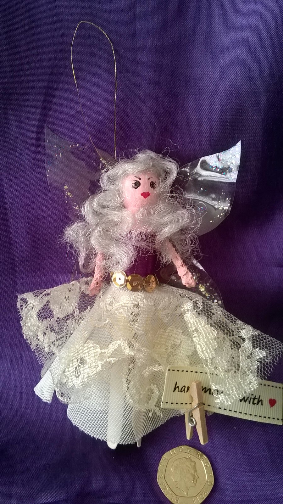 OFFER! 3 for a FIVER - Peg Dolly Christmas Faerie Beau
