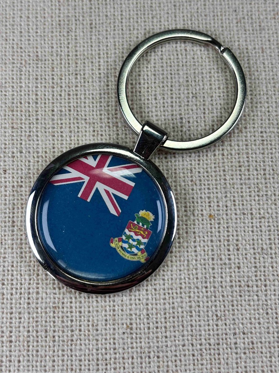 Cayman Islands Flag Keyring