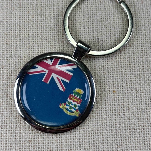 Cayman Islands Flag Keyring