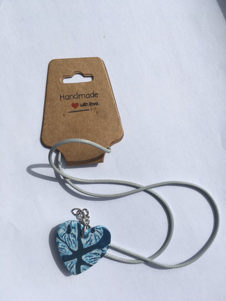 Blue Barnacle necklace