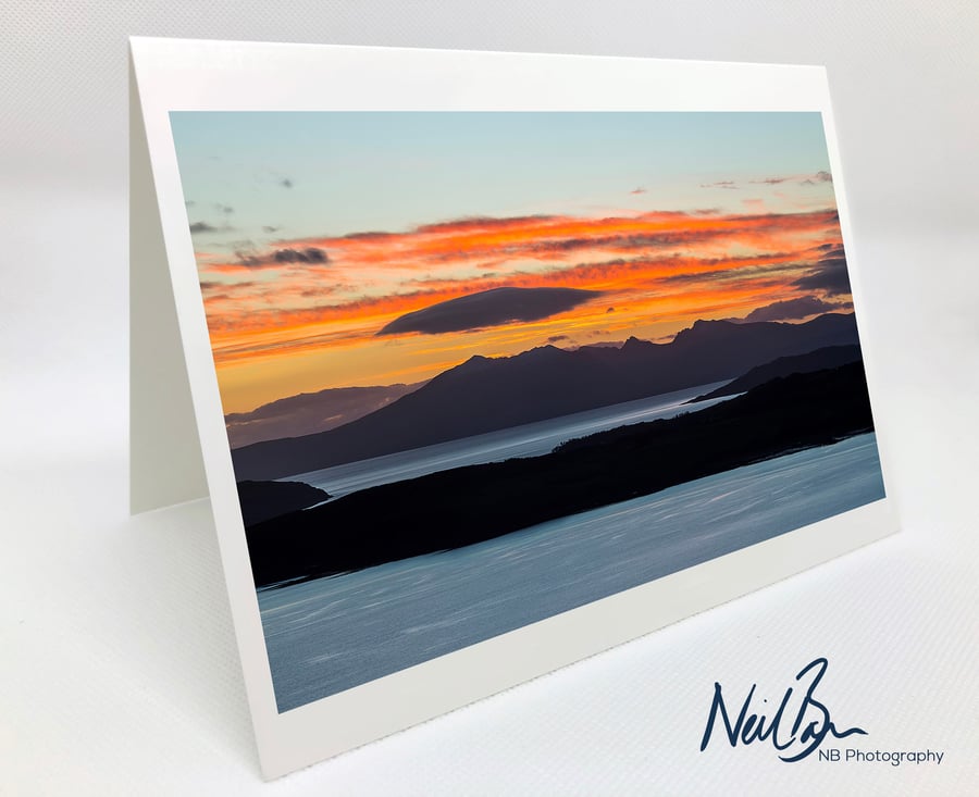 Arran Ayrshire - Scotland Greeting Card by Neil Barr