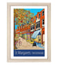 St Margarets Twickenham travel poster print by Susie West - Image 3
