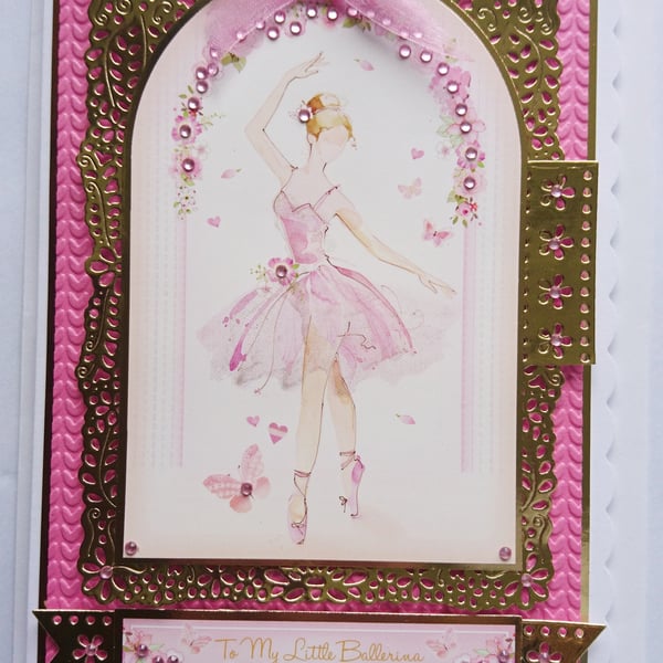 Ballet Birthday Card To My Little Ballerina On Your Special Day Birthday