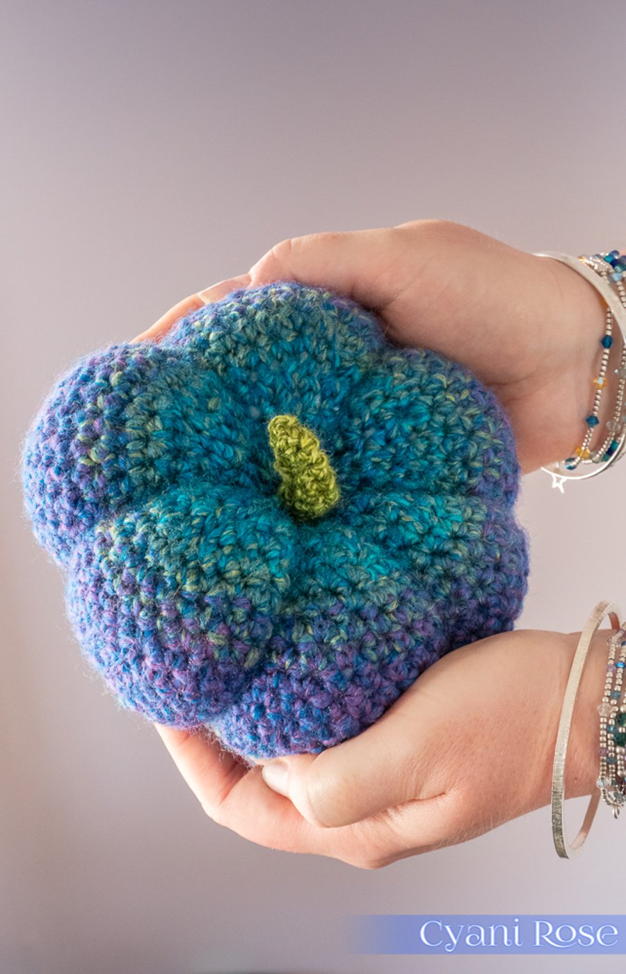 Pumpkin handmade crocheted in premium acrylic yarn
