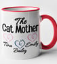 Personalised The CAT MOTHER  Mug - Fun Gift Present For cat owner - Image 4