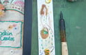 Hand painted book marks