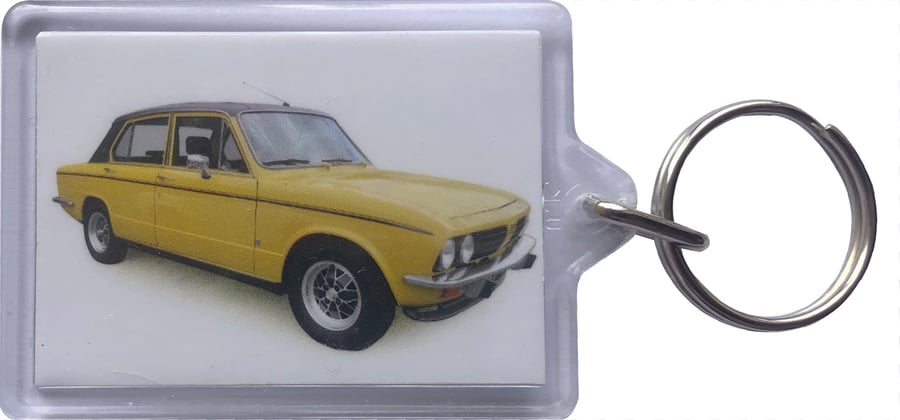 Triumph Dolomite Sprint 1973 - Keyring with 50x35mm Insert 