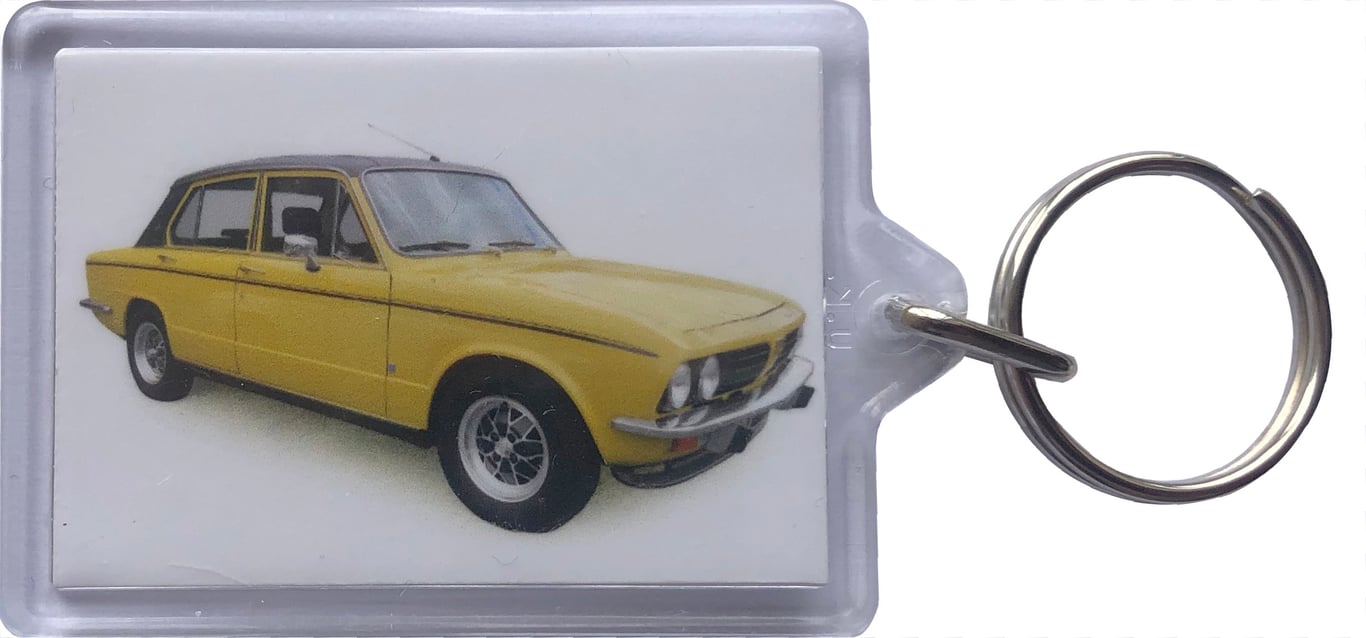 Triumph Dolomite Sprint 1973 - Keyring with 50x35mm Insert 