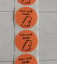 'Cute Stuff Inside' Thermal Printed Stickers (19O)