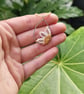 Micro macrame Daisy flower necklace - Image 5