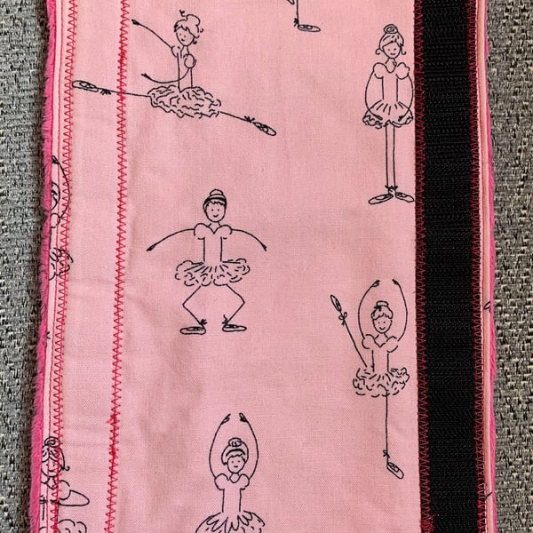 Ballet-Ballerina Reversible Seat Belt Cover