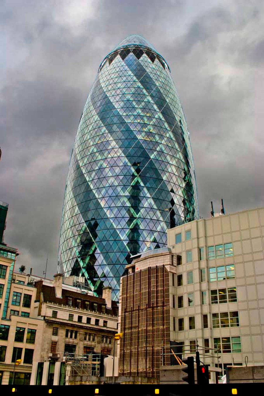 30 St Mary Axe The Gherkin London England UK Photograph Print