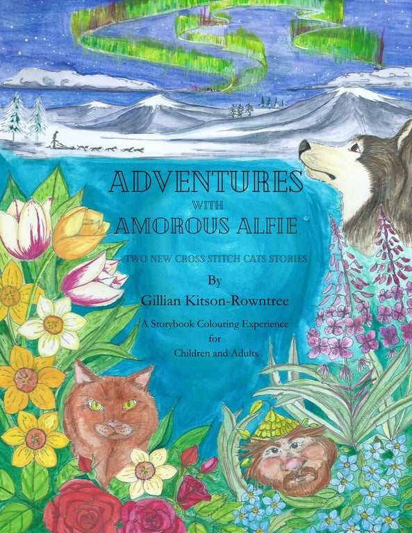 Adventures with Amorous Alfie: Cross-Stitch Cat stories